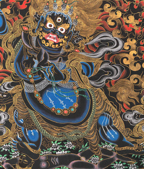Mahakala Thangka | Canvas Art