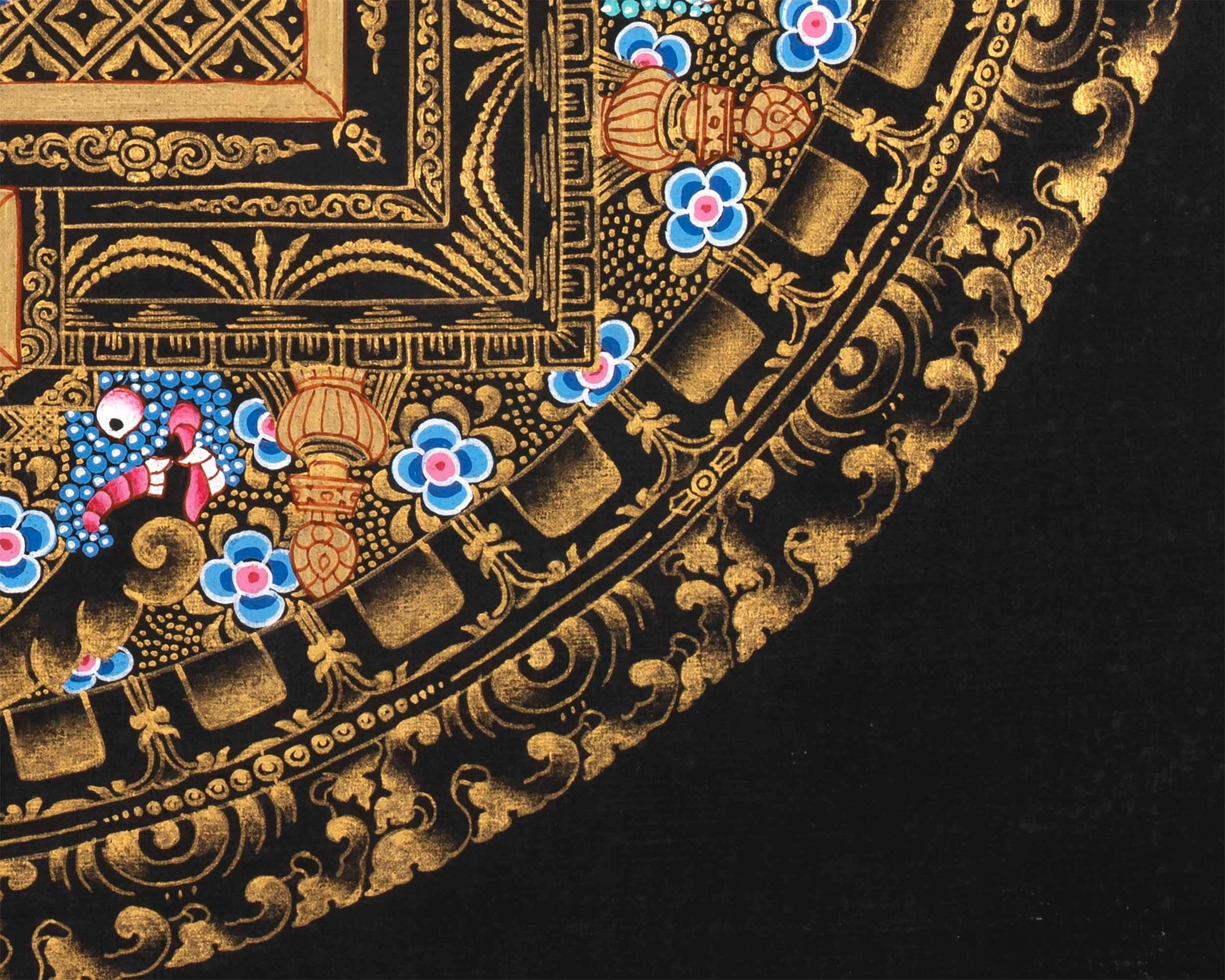 Vajrapani Mandala Thangka | Asian Art