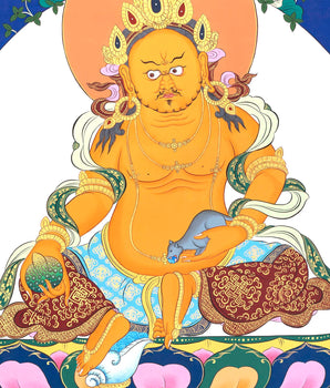Zambala Thangka | Wealth And Prosperity