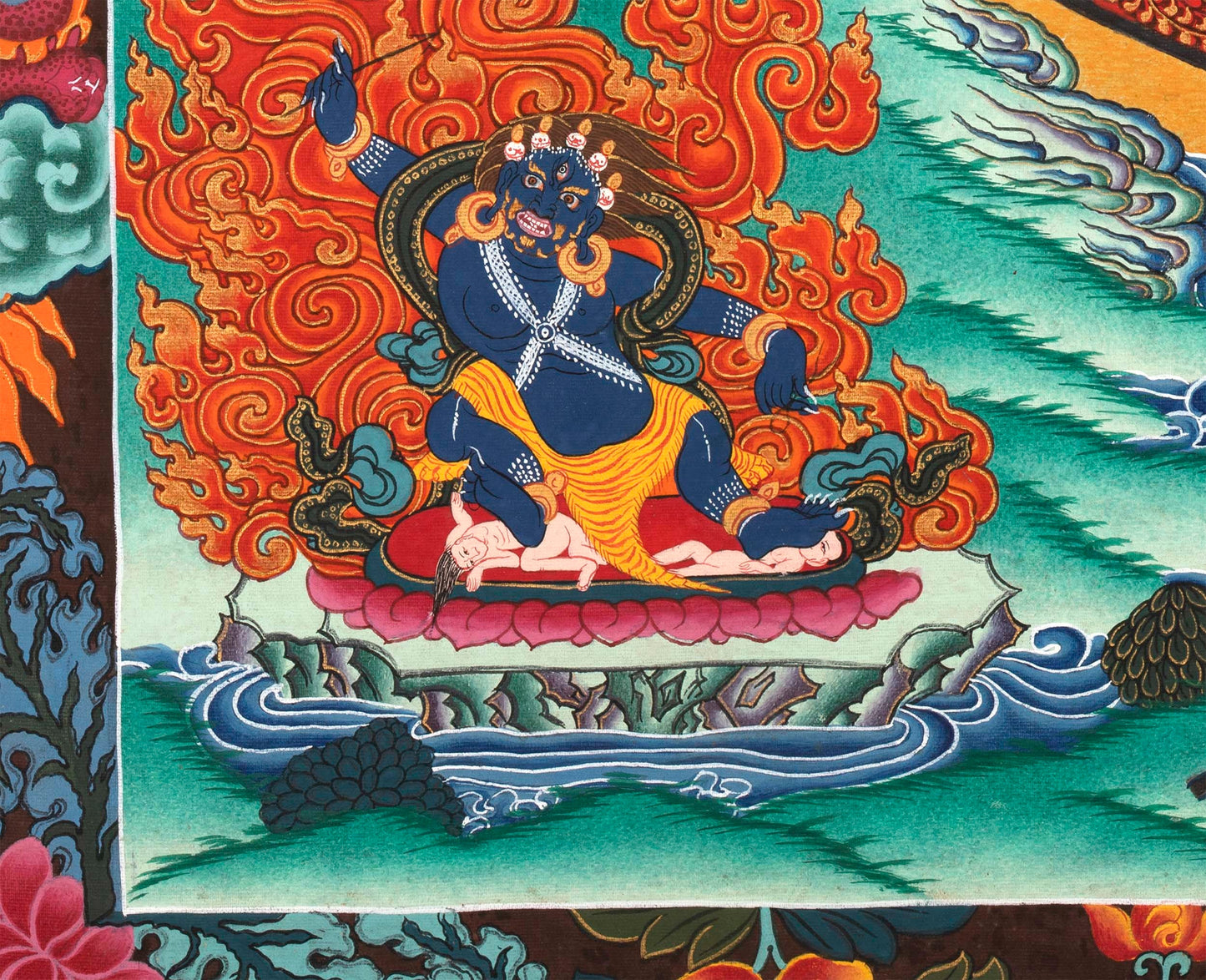 Buddha Mandala Thangka | Inspirational Painting For Positive Energy and Peace