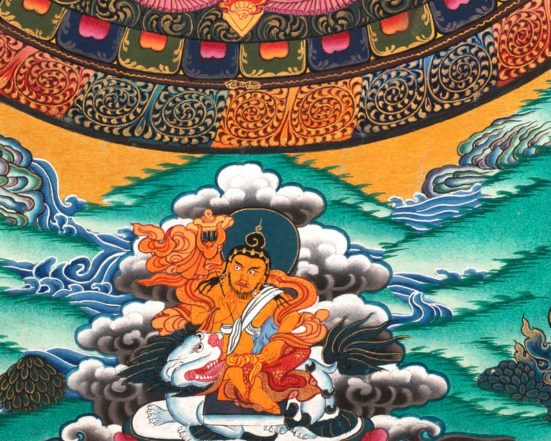 Buddha Mandala Thangka | Inspirational Painting For Positive Energy and Peace