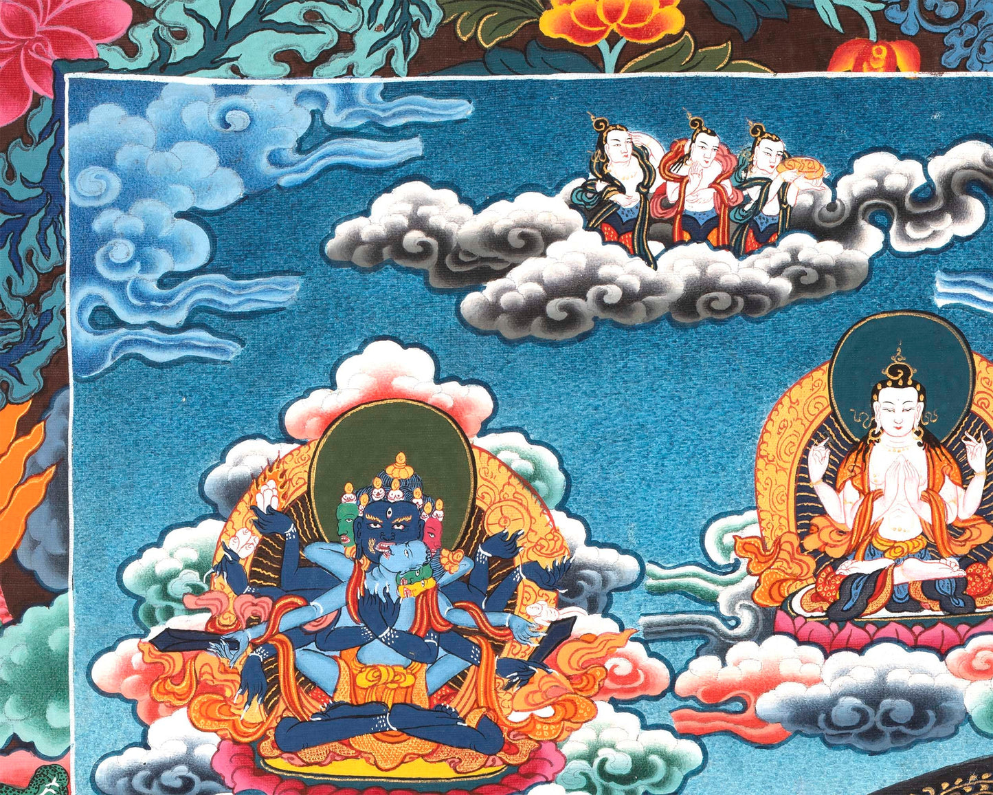 Buddha Mandala Thangka | Inspirational Painting For Positive Energy and Peace