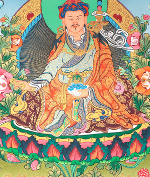 Padmasambhava Thangka | Meditation Canvas Art