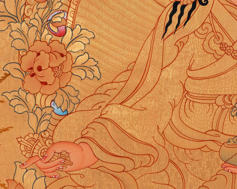 Padmasambhava Thangka | Tibetan Buddhism Art | Wall Decors