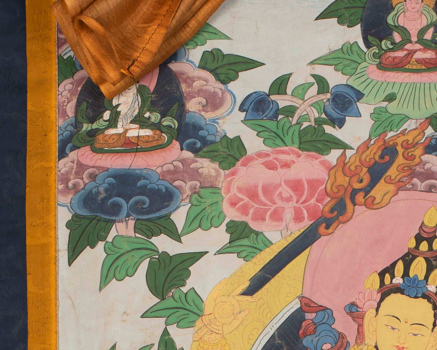 Manjushree Thangka | Vintage Thangka painting