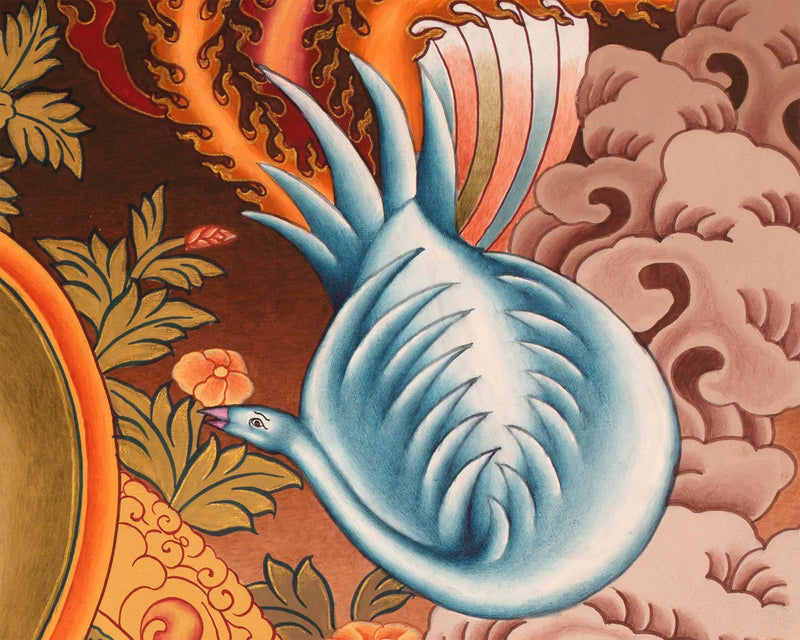 Sakyamuni Buddha Handmade Tibetan Thangka | Buddhist Prayer Painting| Best for Gifts and Wall Decor