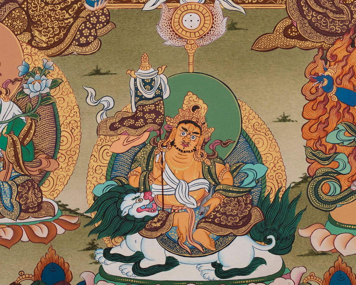 Buddha Thangka |Sariputra & Maudgalyayana Thangka