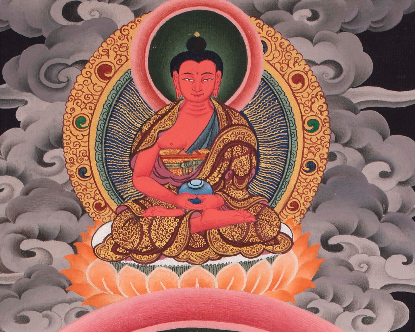 Avalokiteshvara Chenrezig | Original Hand-Painted Tibetan Thangka Art