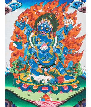 kalabhairava thangka