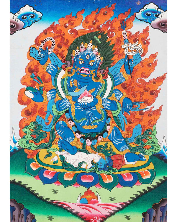 kalabhairava thangka