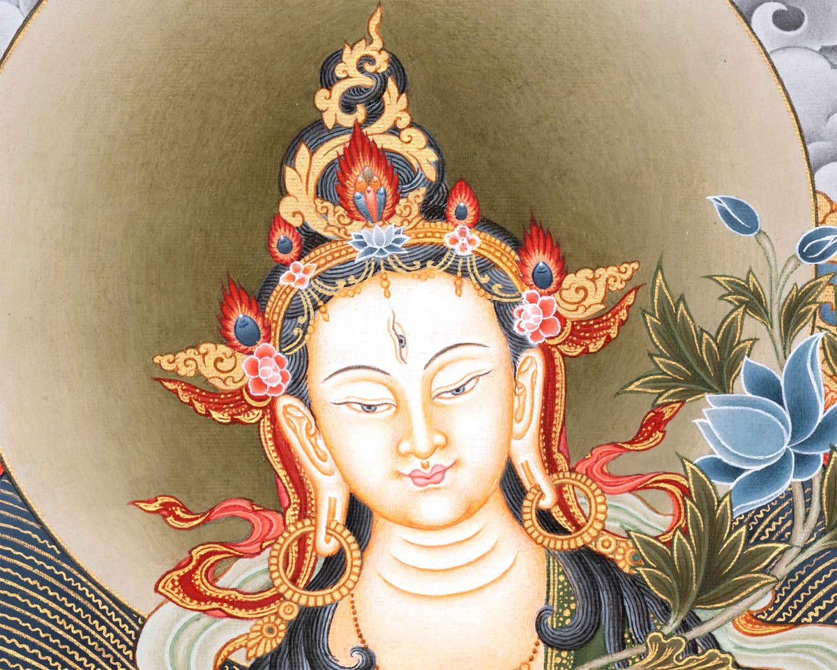 mother tara face 
