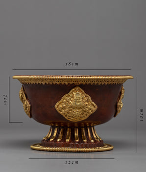 Buddhist Offering Bowl | Himalyan Art