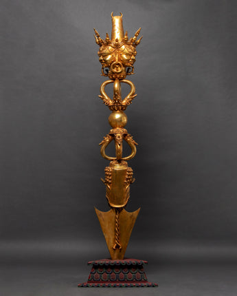 Large Buddhist Phurba 