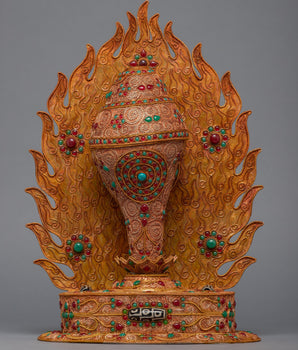 Spiritual Filigree Conch With Shell Stand