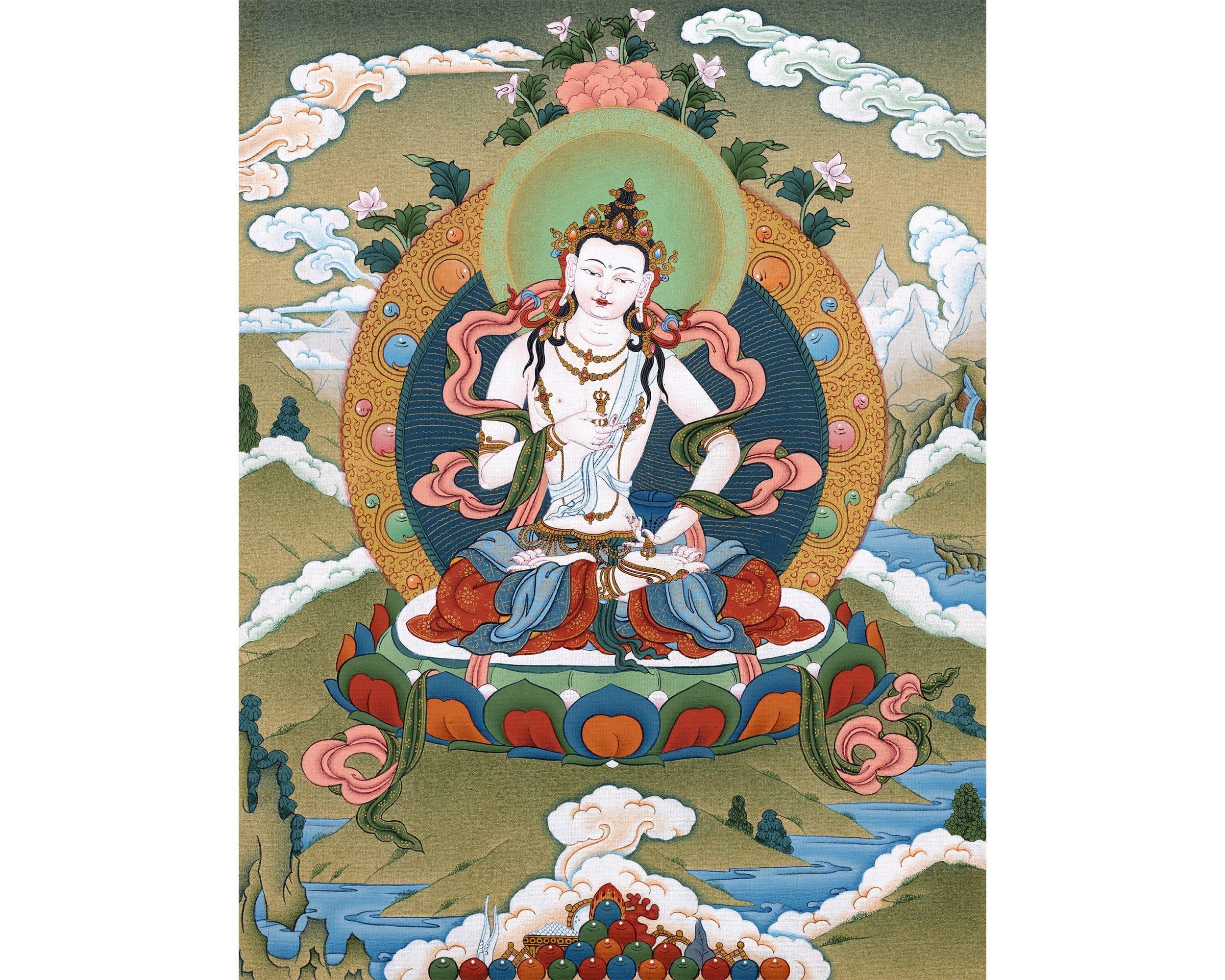 Dorje Sempa Thangka | Consort | Meditational Deity