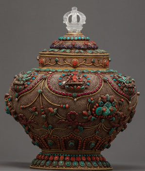 Vintage Rice Offering Bowl