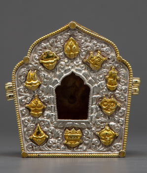 Antique Tibetan Ghau Box
