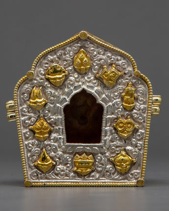 Antique Tibetan Ghau Box